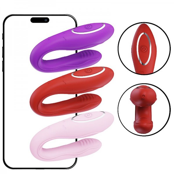 Vibrador de casal - À Longa distância - APP - SI