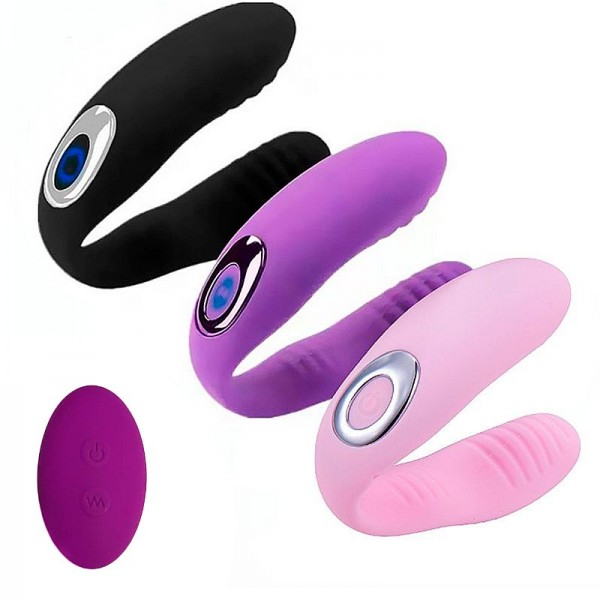 Vibrador de Casal com controle Remoto - Hari ...