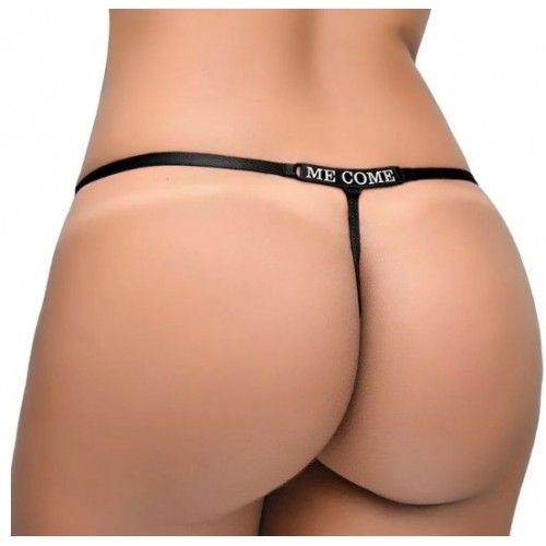 CALCINHA FIO DENTAL FRASE ME COME QUE BRILHA ...