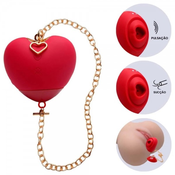 SUGADOR CORAÇÃO CUPIDS HEART S-HANDE SEXY IMPORT