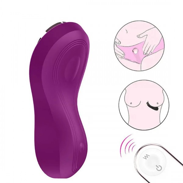 VIBRADOR DE CALCINHA COM 9 MODOS DE VIBRAÇÃO BELL-RCT S-HANDE SEXY IMPORT