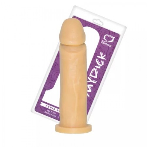 PÊNIS REALÍSTICO MACIÇO MYDICK 18,5X 4,2CM...