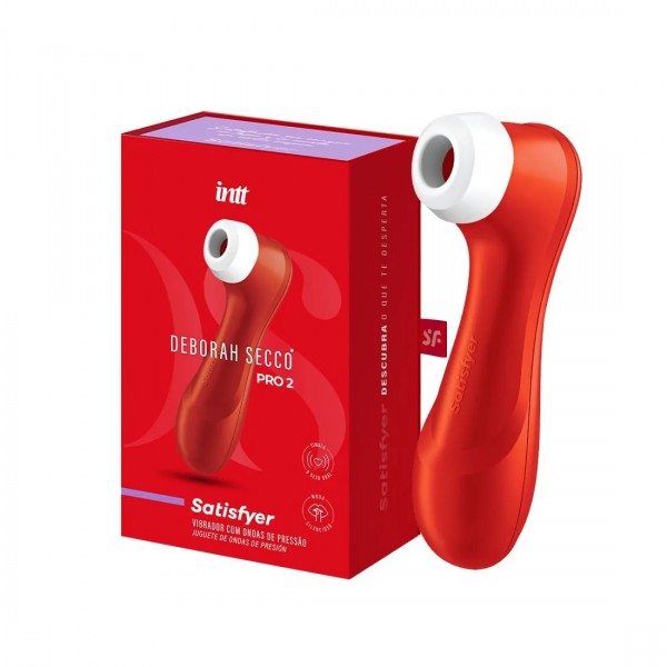 SUGADOR CLITORIANO SATISFYER PRO 2 COM 11 MODOS DE PULSAÇÃO BY DEBORAH SECCO