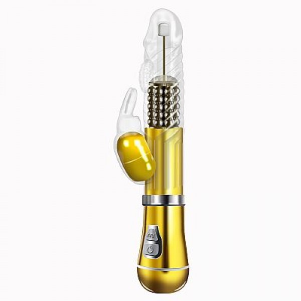 VIBRADOR ROTATIVO RABBIT RECARREGÁVEL COM 9 ...