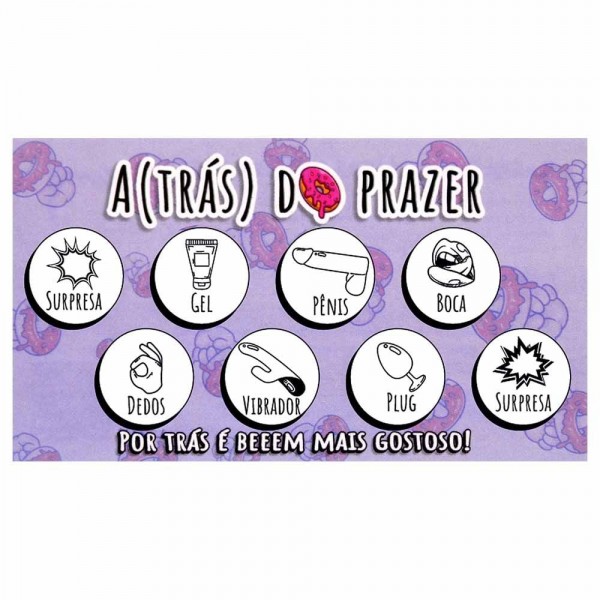JOGO RASPADINHA ATRÁS DO PRAZER UNITÁRIA SENSUAL LOVE