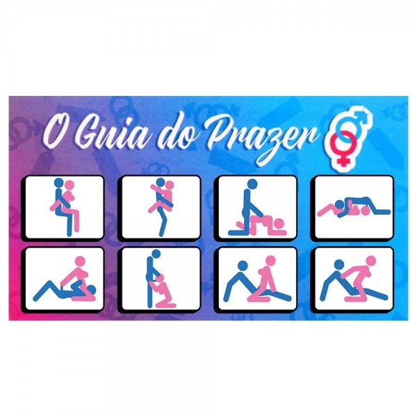 JOGO RASPADINHA GUIA DO PRAZER HÉTERO UNITÁRIA SENSUAL LOVE 