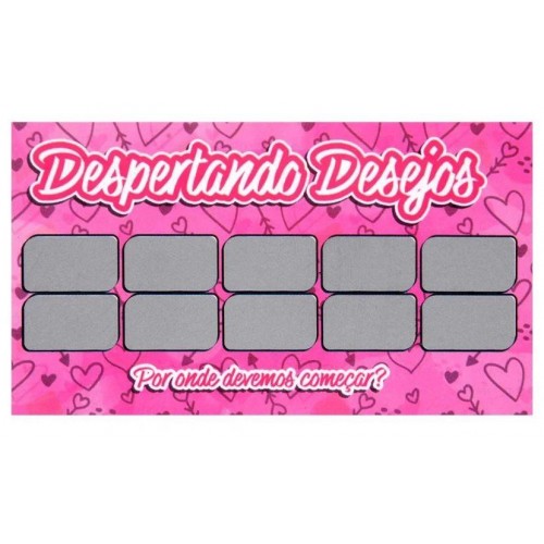 JOGO RASPADINHA DESPERTANDO DESEJOS UNITÁRIA...