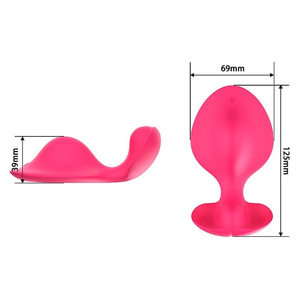 VIBRADOR DE CADEIRA/CALCINHA COM CONTROLE REMOTO SEXY IMPORT