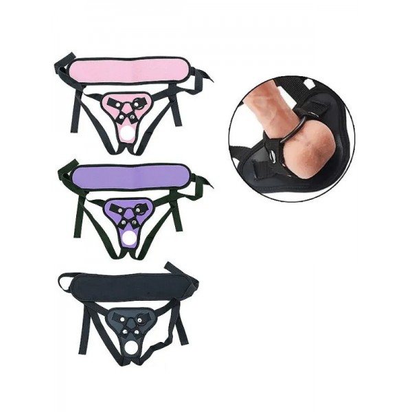CINTA PENIANA AJUSTÁVEL EM COURO SEXY IMPORT
