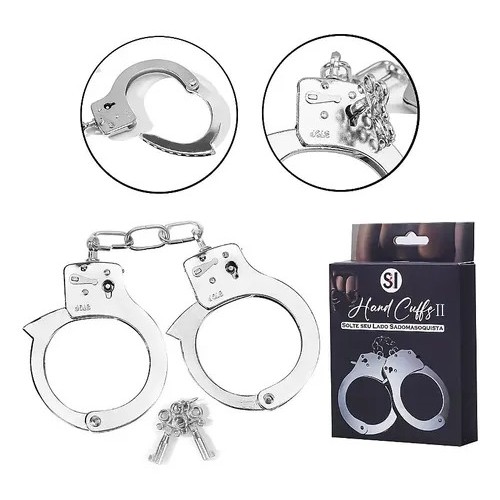 ALGEMA DE METAL HAND CUFFS II SEXY IMPORT 