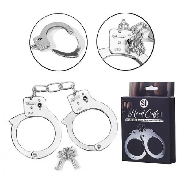 ALGEMA DE METAL HAND CUFFS II SEXY IMPORT 
