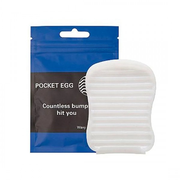 EGG POCKET MASTURBADOR MASCULINO DE BOLSO COM TEXT...