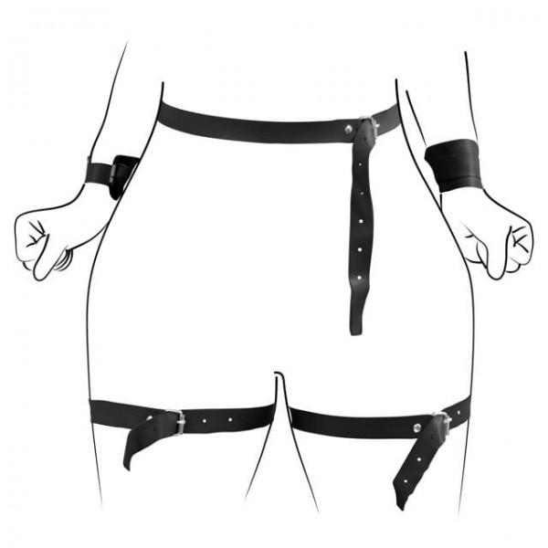 CINTA COM ALGEMAS HARNESS