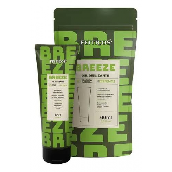 BREEZE GEL DESLIZANTE COM TERPENOS 60 ML - FEITIÇ...