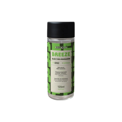 BREEZE ÓLEO DE MASSAGEM BEIJÁVEL COM TERPEN...