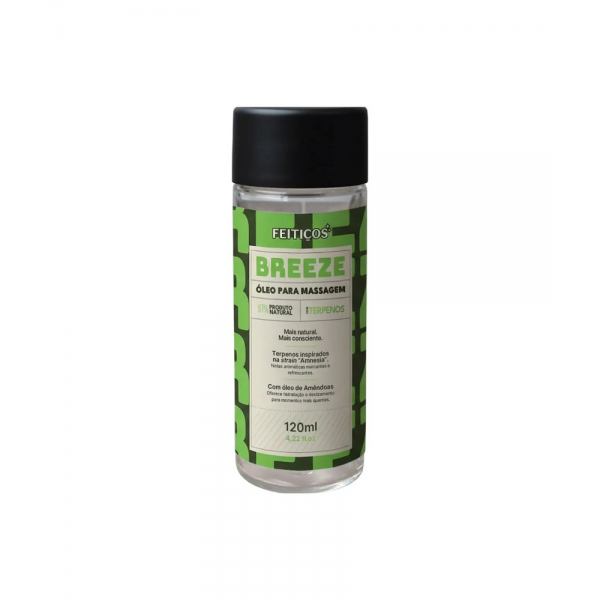 BREEZE ÓLEO DE MASSAGEM BEIJÁVEL COM TERPENOS 12...