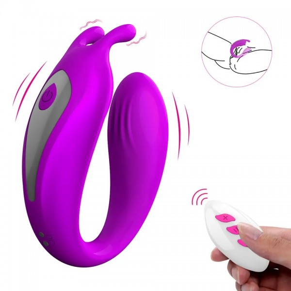 VIBRADOR CASAL COM CONTROLE REMOTO MODY 12 VIBRAÇÕES 
