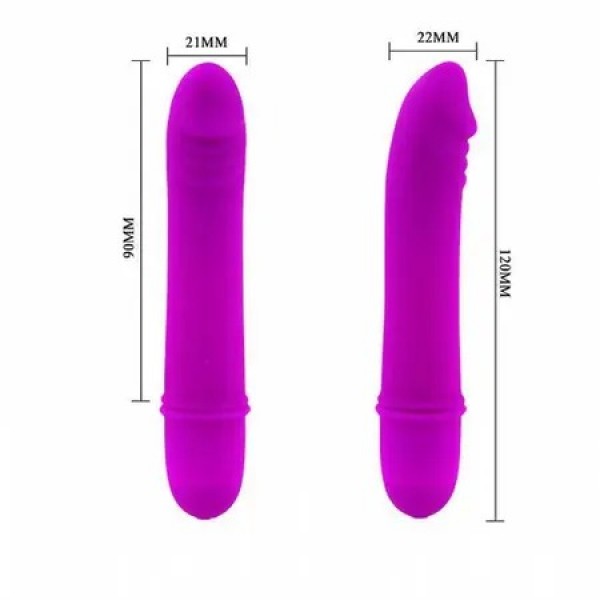 VIBRADOR BECK COM 10 MODOS DE VIBRAÇÕES PRETTY LOVE 