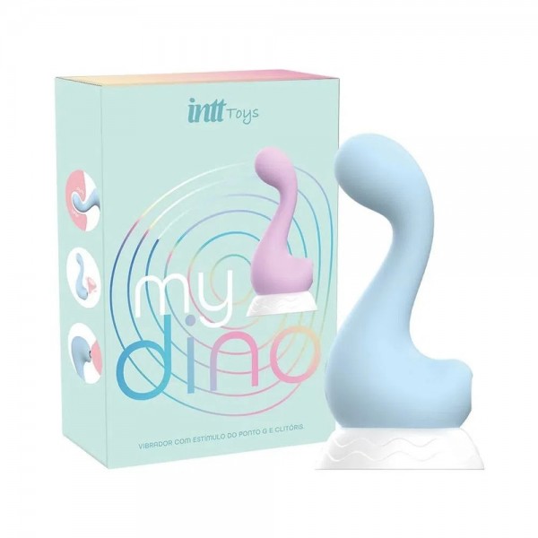 VIBRADOR E SUGADOR MY DINO VIBRADOR DE CLITOR...