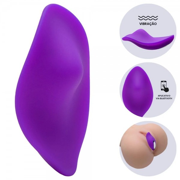 VIBRADOR DE CALCINHA RECARREGÁVEL PANAME APP SEXY IMPORT