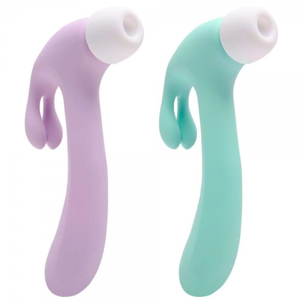 VIBRADOR E SUGADOR HAMMER RABBIT S-HANDE SEXY IMPORT