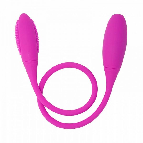VIBRADOR DUPLO SNAKY VIBE PRETTY LOVE