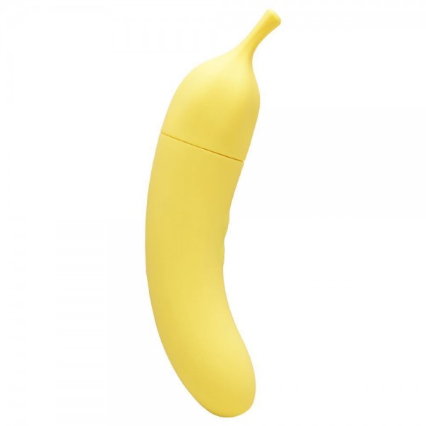 VIBRADOR LUXO BANANA SUGADOR CLITORIANO - DIBE