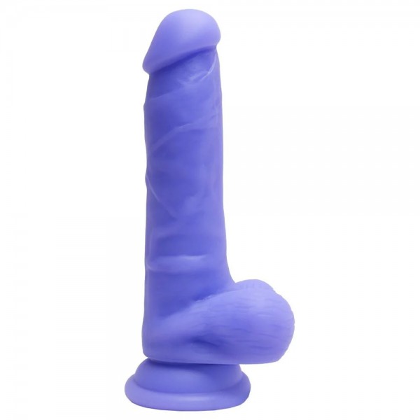 PÊNIS REALÍSTICO SILICONE DILDO GLANDE SALT...