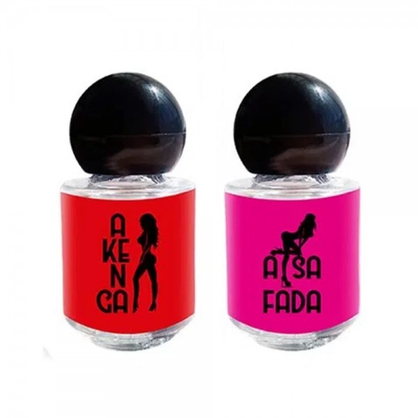 KIT A KENGA SAFADA PERFUME AFRODISÍACO FEMININO 5ML SEXY FANTASY