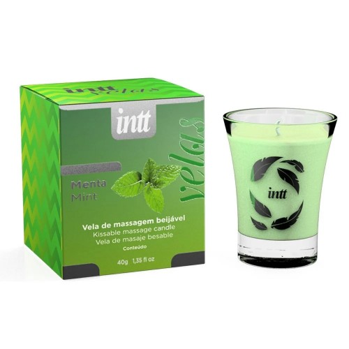 VELA PARA MASSAGEM BEIJÁVEL SABOR MENTA 40G ...