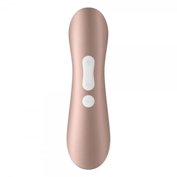 SUGADOR E VIBRADOR CLITORIANO PRO 2 + SATISFYER 