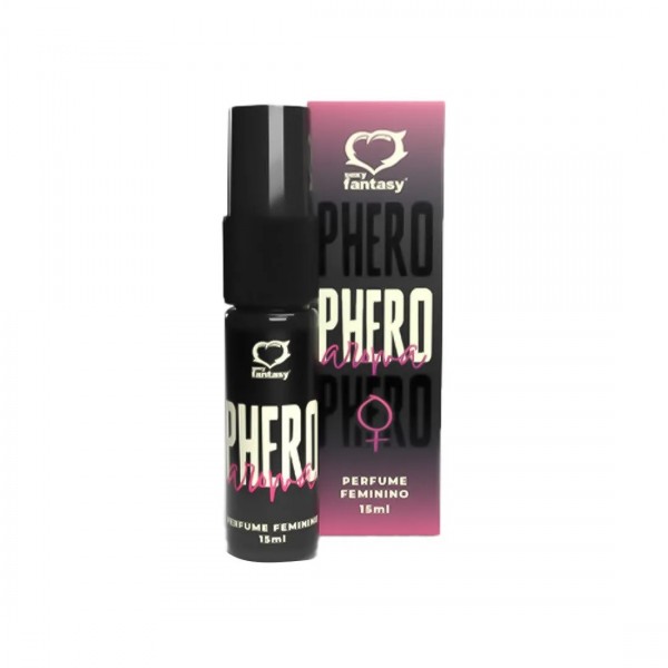 PERFUME PHERO AROMA FEMININO 15ML SEXY FANTAS...