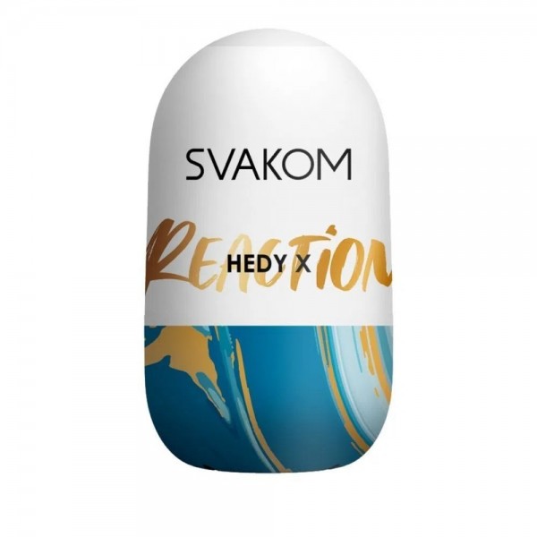 MASTURBADOR MASCULINO EGG HEDY X REACTION SVAKOM