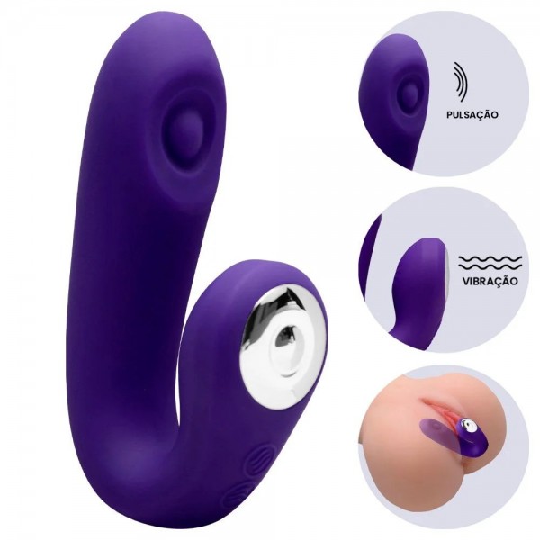 VIBRADOR DE CASAL BOBBY S-HANDE SEXY IMPORT