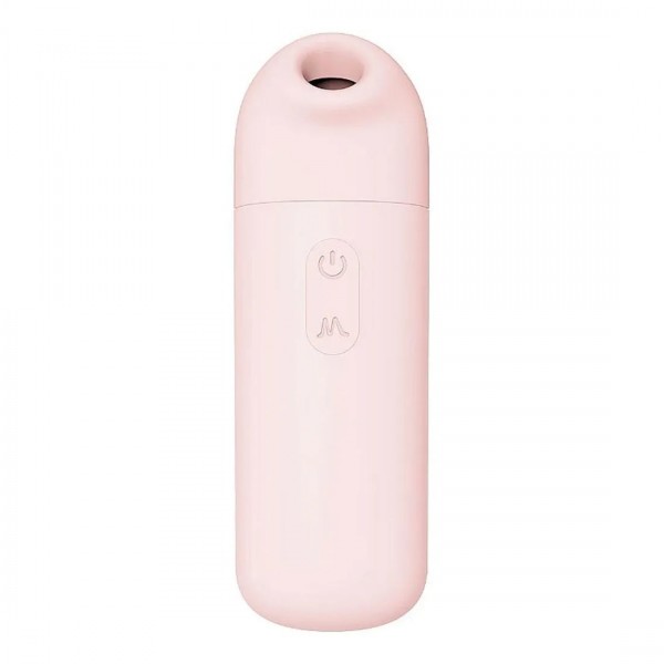 SUGADOR E VIBRADOR CLITORIANO EM FORMATO CIL...
