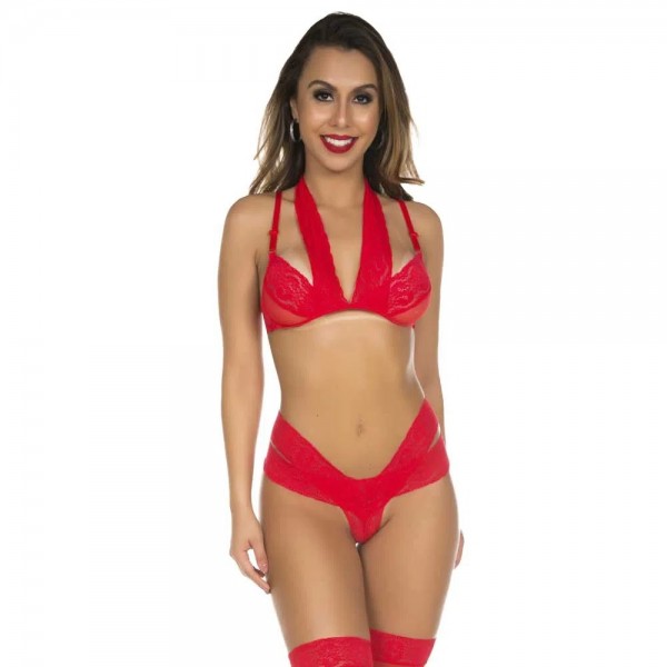 CONJUNTO RENDA CHICK PIMENTA SEXY