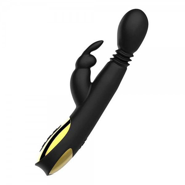 VIBRADOR PONTO G E CLITÓRIS VAI E VEM ROTATI...