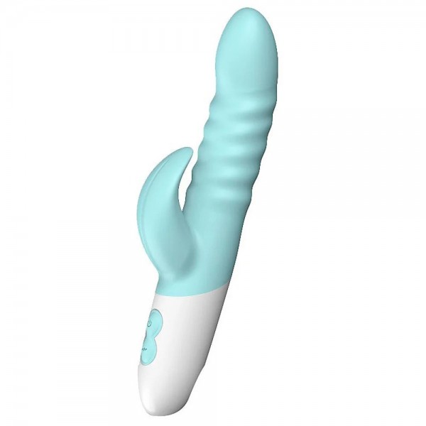 VIBRADOR PONTO G E ESTÍMULO CLITORIANO MELO MELO 10 VIBRAÇÕES SEXY IMPORT