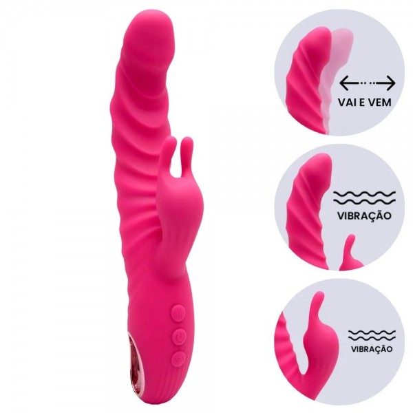 VIBRADOR DREAMBOAT COM 10 MODOS DE VIBRAÇÃO SEXY IMPORT 