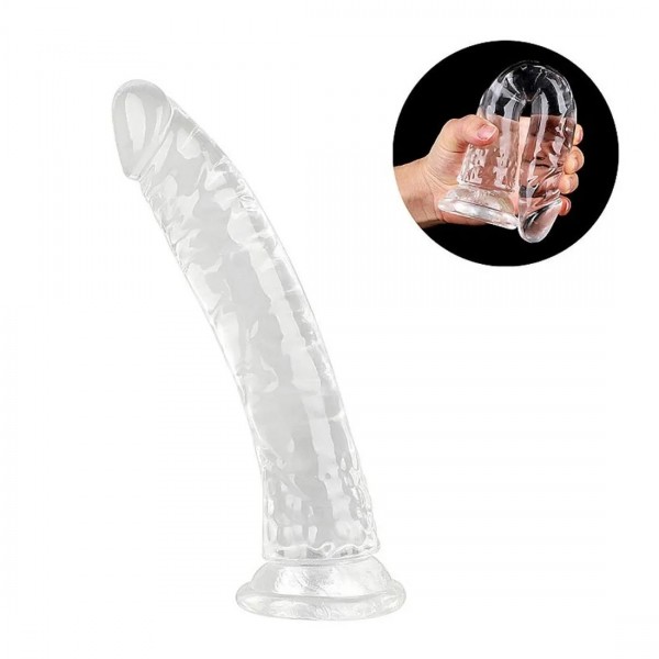 PÊNIS REALÍSTICO EM SILICONE COM VENTOSA 32,0X 5,0CM SEXY IMPORT