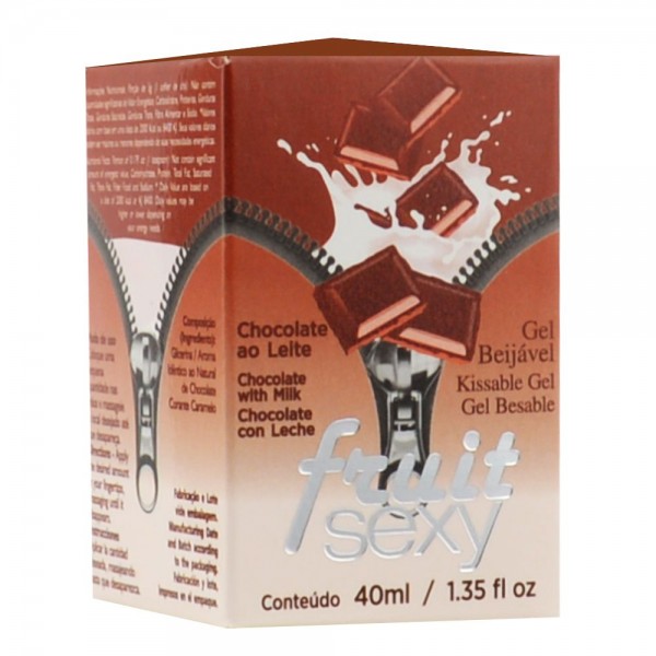 FRUIT SEXY GEL BEIJÁVEL SABOR CHOCOLATE 40ML INTT