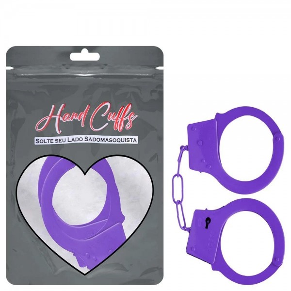 ALGEMA EM METAL COLORIDA HARD CUFFS SEXY IMPORT