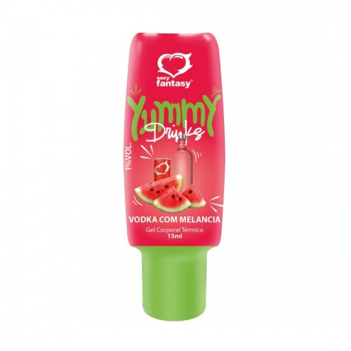 YUMMY DRINKS GEL TÉRMICO COMESTÍVEL SABOR V...