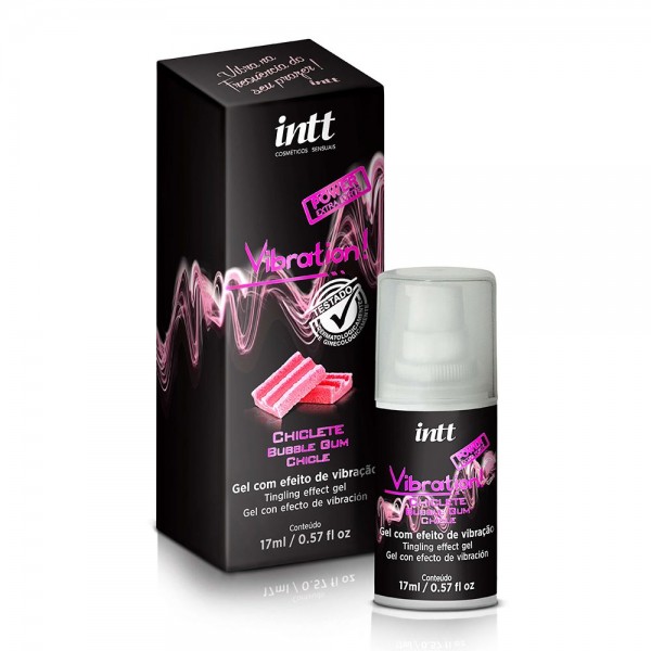 GEL VIBRATION POWER EXTRA FORTE 17ml CHICLETE INTT