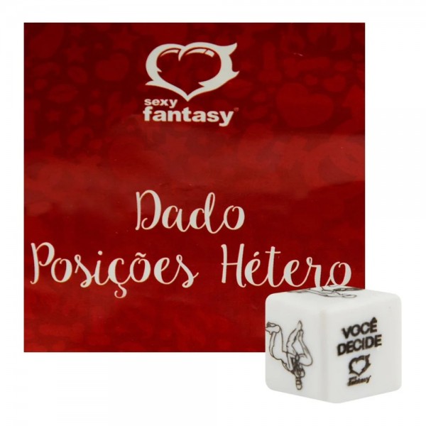 DADO POSIÇÕES HÉTERO UNITÁRIO SEXY FANTASY