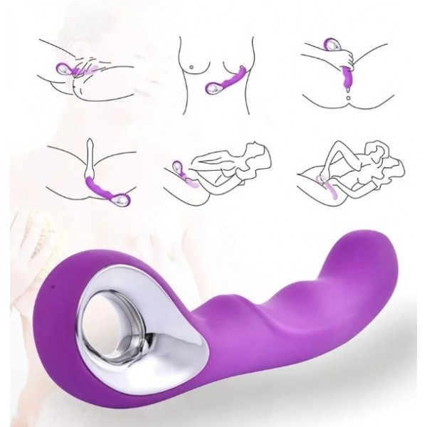  VIBRADOR PONTO G PIMA 10 MODOS DE VIBRAÇÃO SEXY IMPORT