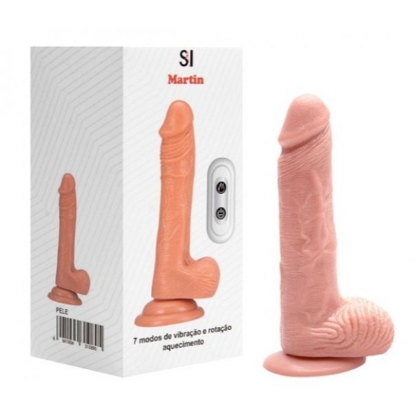 PÊNIS REALÍSTICO COM CONTROLE REMOTO, ROTA...