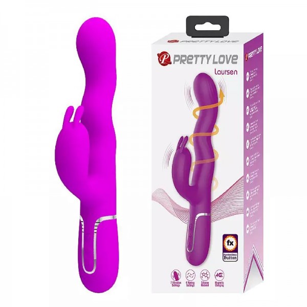 VIBRADOR PONTO G E CLITÓRIS COM ONDULAÇÃO ...