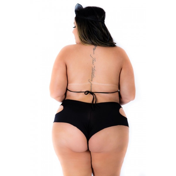 FANTASIA MINI XERIFE PLUS SIZE PIMENTA SEXY