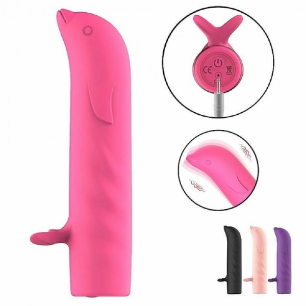 VIBRADOR PONTO G GOLFINHO TINA RECARREGÁVEL SEXY IMPORT